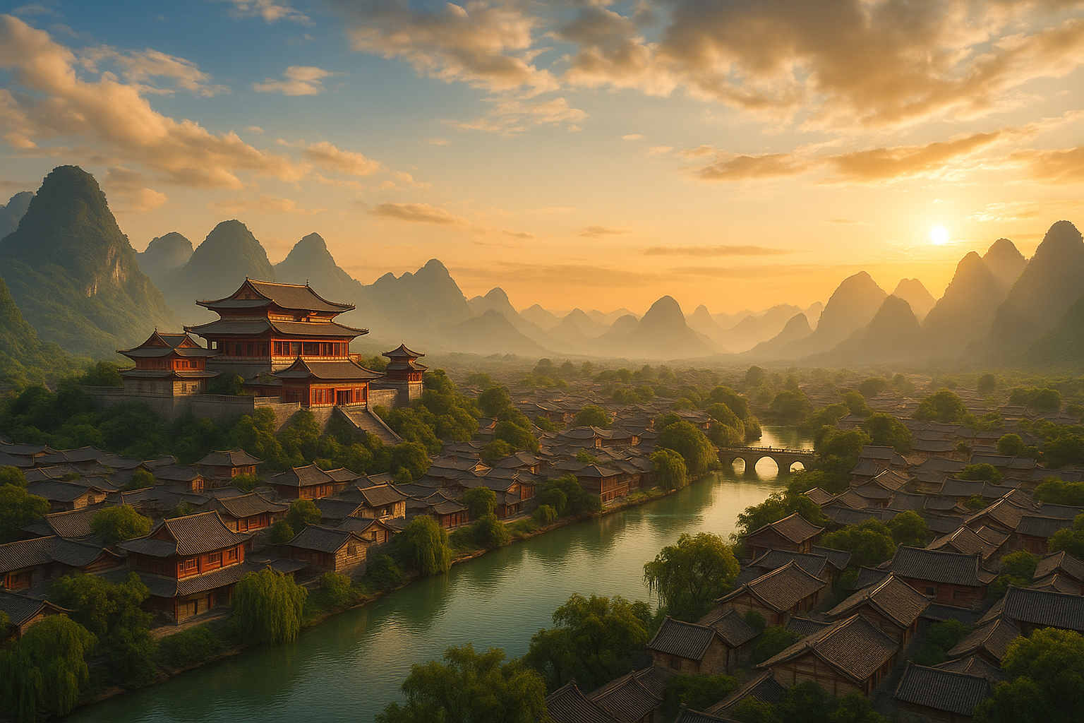 Ancient Chinese Landscape